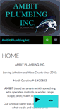 Mobile Screenshot of ambitplumbing.com